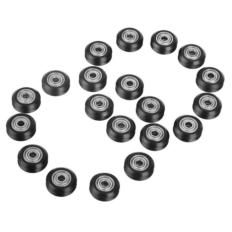 20pcs V Groove Ball Bearing V Groove 5mm 625mm for