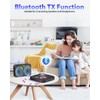 Erasiny Bluetooth CD Player Portable with FM Transmitter and Dual