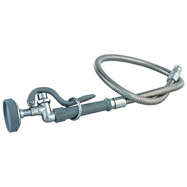 T&S Brass B-0100-32H B-0107 Spray Valve with 32" Flex Steel Hose (B-0032-H)