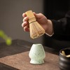 Matcha Tea Set with Bamboo Matcha Whisk and Spoon, Ceramic