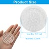 Moicstiy 16 Pack Carpet Protector Spiked Caster Cups, Round Furniture