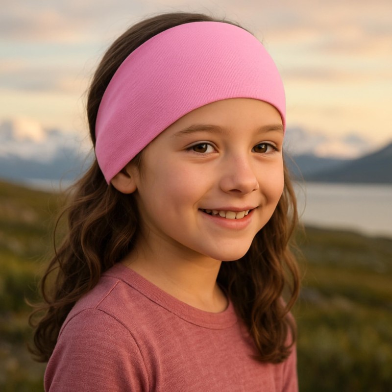 Wollhuhn Eco Children/Boys/Girls Cool Elastic Headband/Hair Band Comfortable Double Layer
