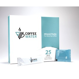 COFFEE WATER Mineral Packs for Making Water for Coffee (Makes 25 Gallons)