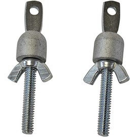 Recliner-Handles Furniture Rehab Spring Eyebolt and Bullet Assembly for Leggett & Platt Mechanism, 1 Pair