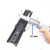 Btibpse Furniture 6-inch Length Full Extension Drawer Slides Telescopic Ball