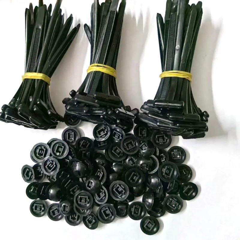 150hebilla Universal Para Bridas De Nylon Zip Ties Holder