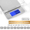 Digital scale 0.01g to 500g High-precision Weighing kitchen Scale with