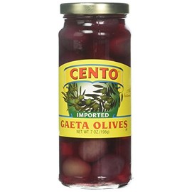 Cento Imported Gaeta Olives Jars, 7 Ounce