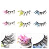 Ipetboom False Lashes Glitter Eyelashes Long Dramatic Lashes for Women