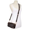 CLAVA Quilted Nylon Camera Bag Crossbody