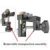 3-in-1 Dowel Jig Kit - Pocket Hole Jig with Adjustable