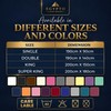 Egypto Plain Dyed Deep 𝐅𝐢𝐭𝐭𝐞𝐝 𝐕𝐚𝐥𝐚𝐧𝐜𝐞 Sheet Single – Easy