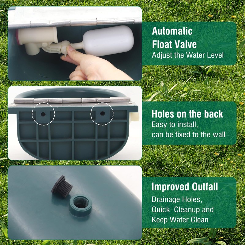 Automatic Water Bowl Livestock Waterer for Horse Cattle Goat Sheep
