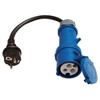 Mennekes CEE Plug Adapter Coupling 230 V Camping Boat H07RN-F