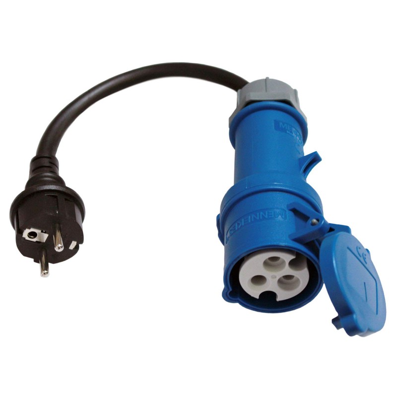 Mennekes CEE Plug Adapter Coupling 230 V Camping Boat H07RN-F