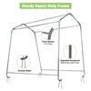 Yescom 6x8 Ft Portable Storage Shed Shelter Garage Carport Canopy