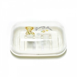 Denny Bear square lid soap box Soap Case 4ea