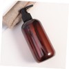 CAXUSD Travel-Ready 250ml Shampoo Press Bottles Reusable Lotion Containers for