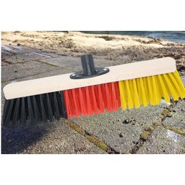 Maaj 40 cm Germany Road Broom Wood + PVC Bristles Vegan Made in Germany
