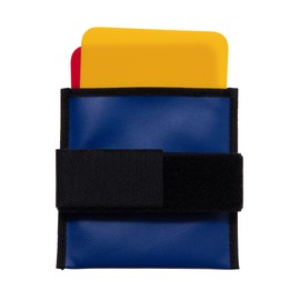 Mikasa VK Volleyball Warning Card (Referee), Yellow/Red