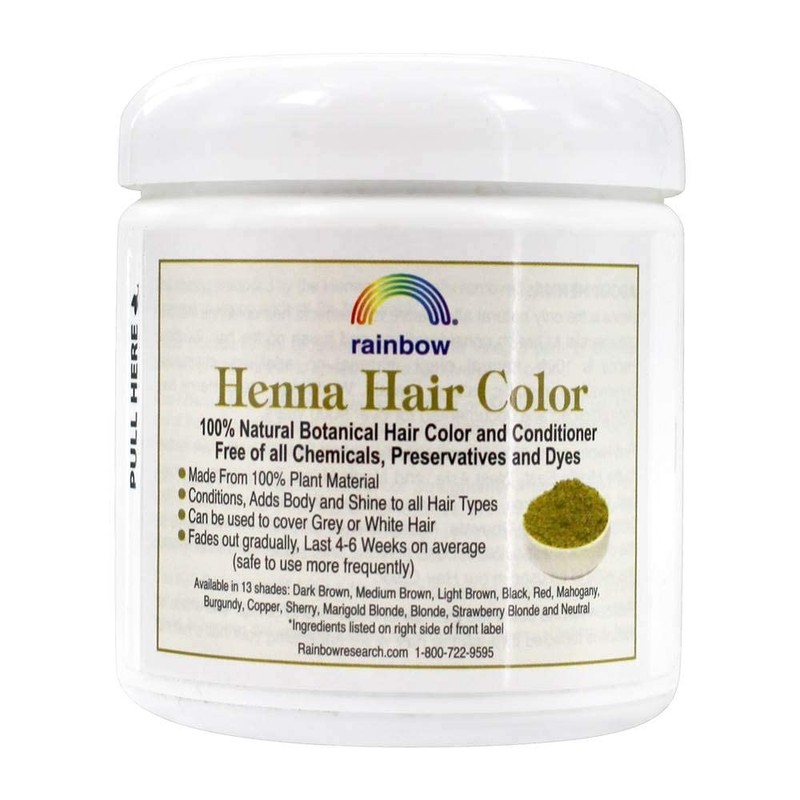 Rainbow Research Henna Hair Color and Conditioner, Persian Black Deep