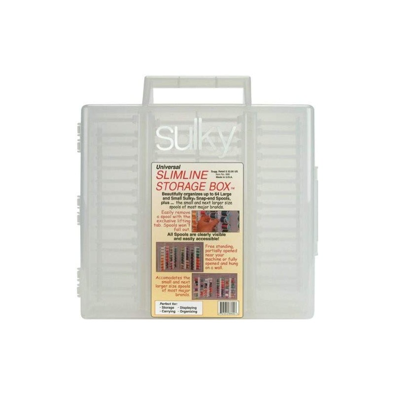 Sulky Universal Slimline Box, Clear