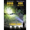 Brightest Rechargeable Flashlights High Lumens - PFSN Super Bright Tactical