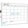 MaxGear Dry Erase Calendar Board 24" x 18" Magnetic Monthly