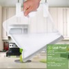 SPLF 12 Pack Dishwasher Safe Reusable Storage Bags(5 Reusable Sandwich