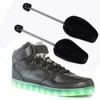 WOCTDTHW Shoe Trees for Sneakers Shaper 2 Pairs Plastic Men