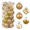 HBlife Christmas Ball (Gold, 2.36” 30PCS)