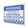 Faderr Warning Security Stickers, 8Pcs Notice Home Monitored Alarm System