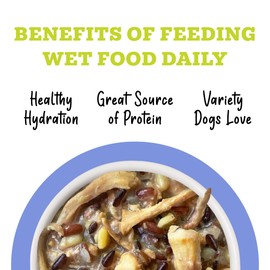 Weruva Awesome Bouncy, Chicken & Rice, 14oz Can (Pack of 10)