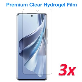 MEZON [3 Pack] Premium Hydrogel Film for OPPO Reno10 5G – Clear Edge-to-Edge Full Coverage Screen Protector (OPPO Reno10 5G, Hydrogel)