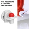 KMOUANTS [2 Pack] Laundry Detergent dispenser Nozzle Switch Holder, Upgraded