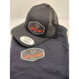 Yupoong Hellcat SRT Hat With Free Tshirt (Read Description For Sizes)