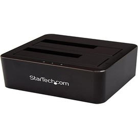 StarTech SDOCK2U33V Accesorios para Discos Duros, Negro