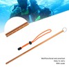 Diving Pointer Stick Aluminum Alloy 35cm Multifunctional Underwater Rod with