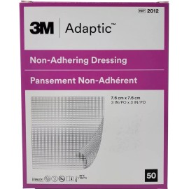 ADAPTIC 50 Count Non Adhering Wound Dressing Petrolatum Emulsion 812082809651