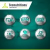 Suplemento L-arginina 1000, Tecnu® Crecimiento Muscular Sabor Sin sabor