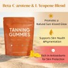 Gummies Autoabbronzante, gomme abbronzanti della pelle, 60 Stück mix beta-C-arotene