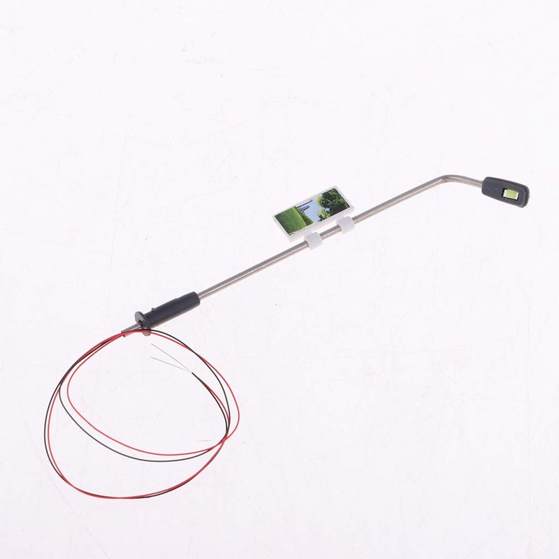 Fenteer 20 Pieces Ho 1:200 Degree Graduation Street Lights Street