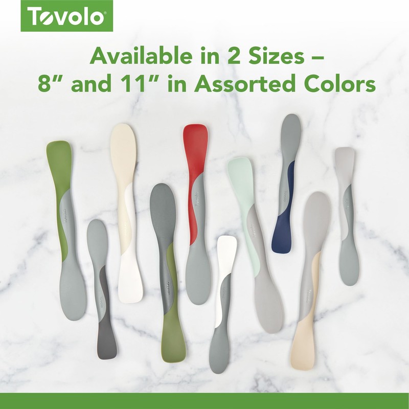 Tovolo Scoop and Spread Large Dual End Silicone Sandwich Spreader