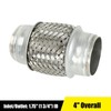 VOWAGH 1.75" Exhaust Flex Pipe 1 3/4" x 4" Long