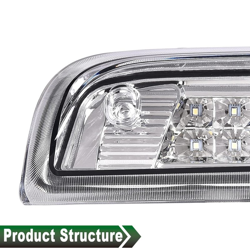 GRAND ORANGE LED 3rd Brake Light Compatible with 2014-2020 Chevy