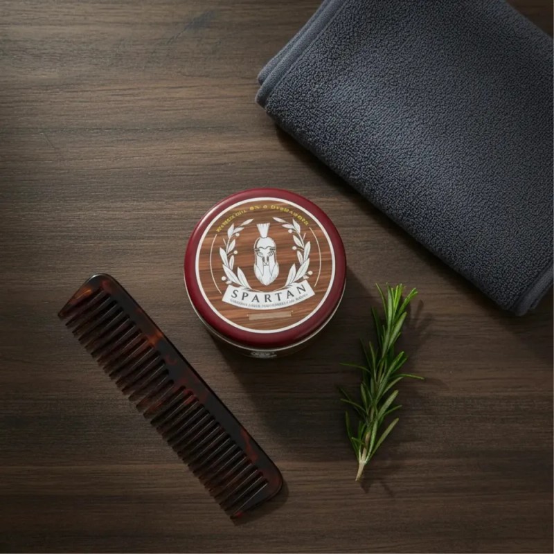 Spartan Bálsamo Control, Forma Y Cuidado De Barba (4 Pack)