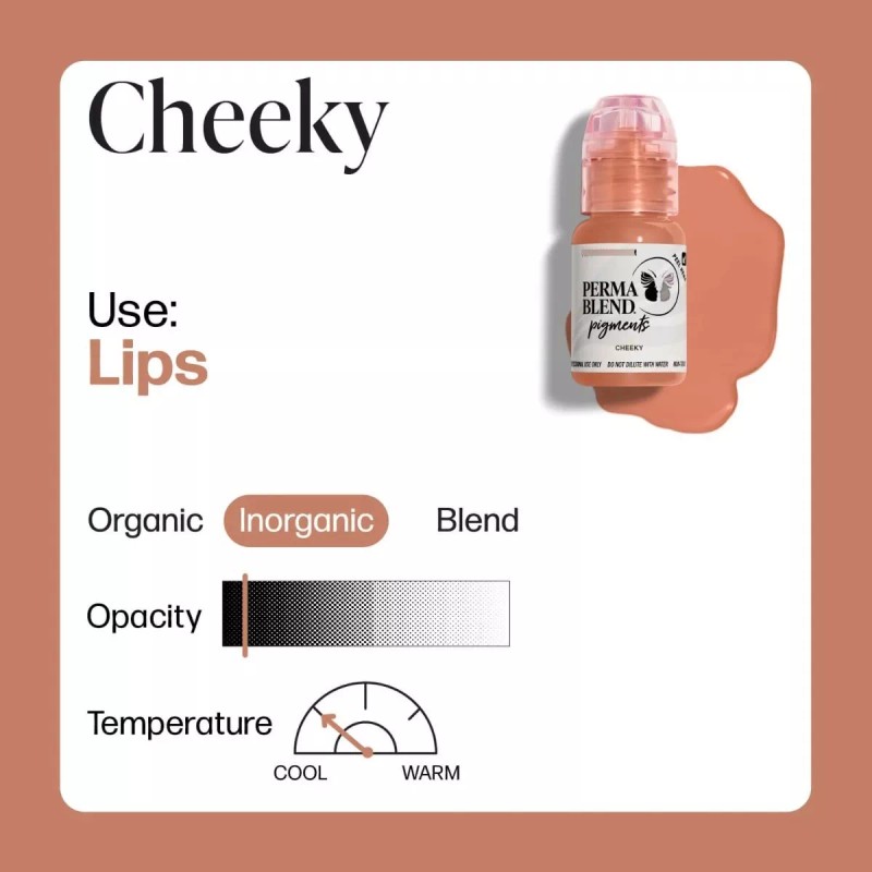 Permablend Cheeky Pigmento Para Pigmentar Labios