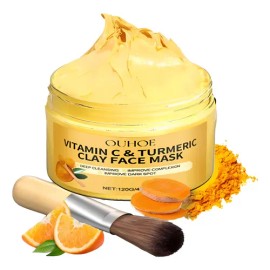 Mascarilla Facial Exfoliante Vitamina C Y Cúrcuma