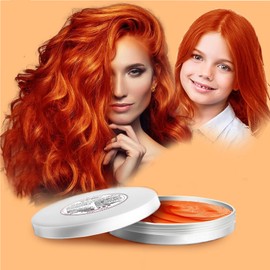 HaiolorPro Orange Temporary Color Wax Washable for Men and Women (Dangekendo)