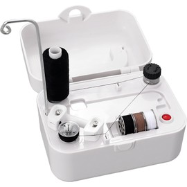 Portable Electric Winding Bobbin Winder Automatic Bobbin Winder for Sewing Machines with Metal Wire Stand Use Machine to Wind The Bobbin Quickly Evenly for Sewing Crafts Project